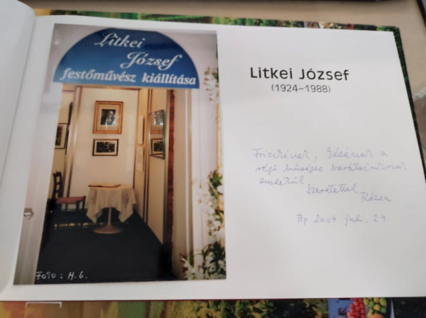 Litkein Fbin Rzsa - B. Jnosi Gyngyi (szerk.) - Litkei Jzsef (1924-1988)