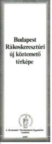 A Budapesti R�koskereszt�ri �j k�ztemet� t�rk�pe