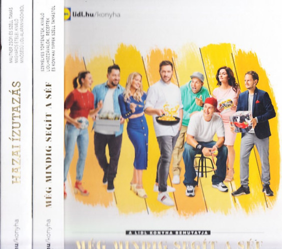 Hazai �zutaz�s + M�g mindig seg�t a s�f (2 db)