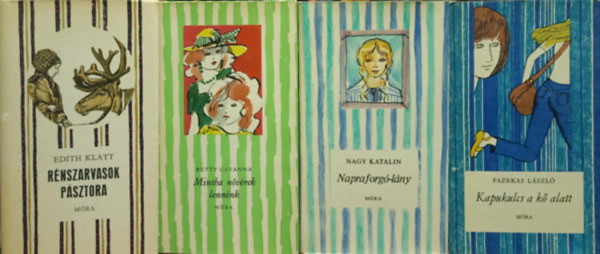 Fazekas László, Nagy Katalin, Edith Klatt, Betty Cavanna - Csíkos könyvcsomag