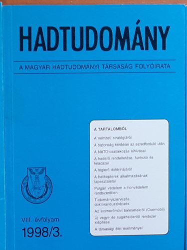 Hadtudomny 1998/3.