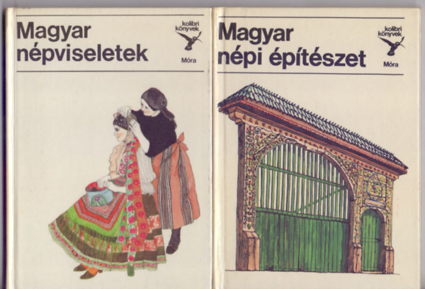 Dr. Flórián Mária, Bárth János - Magyar népviseletek + Magyar népi építészet + Pásztorélet, Pásztorművészet (3 db kolibri könyvek)