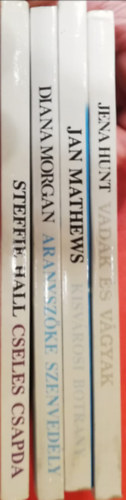 Második esély a szerelemre Romantikus sorozat 4 könyve ( 6. Jena Hunt: Vadak és vágyak 8. Jan Mathews: Kisvárosi botrány 13. Diana Morgan: Aranyszőke szenvedély 22. Steffie Hall: Cseles csapda)