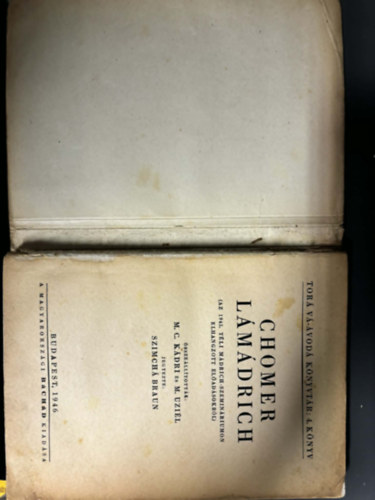 M.C. K�dri; M. Uziel - Chomer L�m�drich