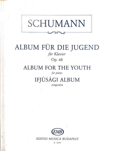 Schumann - Ifjúsági album zongorára