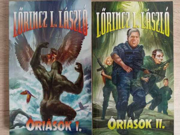 Lrincz L. Lszl (Leslie L. Lawrence), Boldog Katalin (szerk.) - risok 1-2. (Vijjogk s risok sorozat 2. rsz)