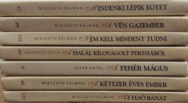 Mikszth Klmn - 6 db Mikszth klmn ktet