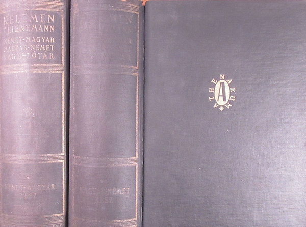 Kelemen Béla; Thienemann Tivadar - Német-magyar és magyar-német nagyszótár I-II.