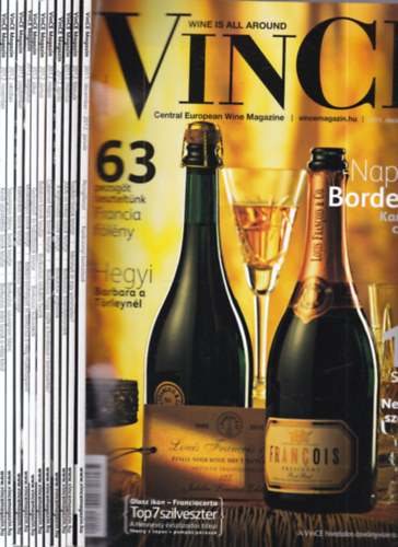 Németh Ágnes (főszerk.) - Vince magazin 2011. december - 2012. november (11 db. lapszám)