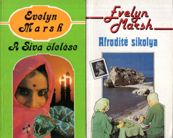 Evelyn Marsh - 3 db Eveleyn Marsh: Afrodit sikolya, A Siva lelse, Holttest a sziklkon