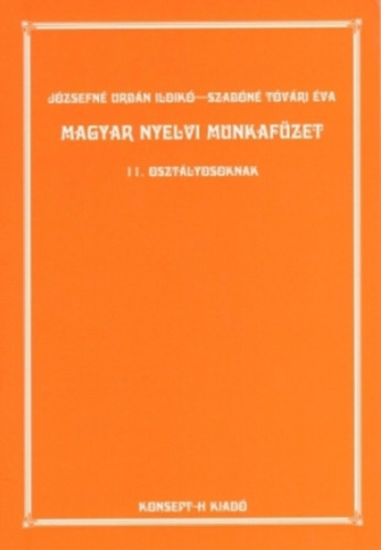 Urbn Ildik; Tvri va - Magyar nyelvi munkafzet 11.
