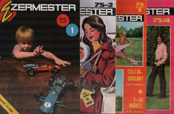 Szcs Jzsef szerk. - Ezermester 1975. vfolyam. 1-12. szm. (teljes vfolyam)