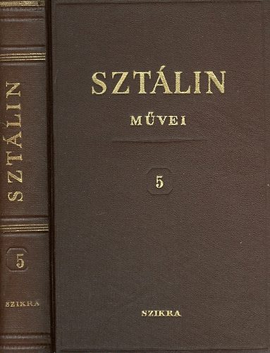 Szt�lin m�vei 5. 1921-1923(Szt�lin,I.V.)