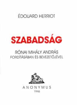 �douard Herriot - Szabads�g