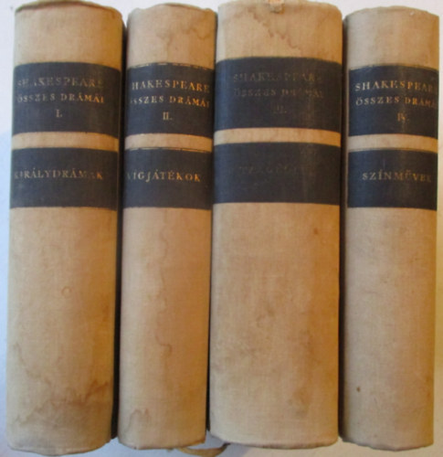 William Shakespeare - Shakespeare sszes drmi I-IV.