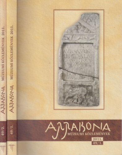 Arrabona 49/1-2. (2011)- M�zeumi k�zlem�nyek