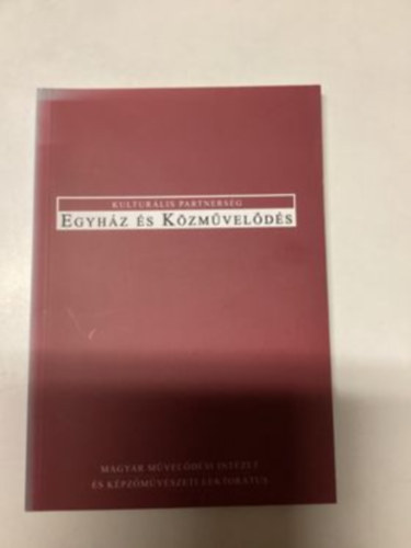 Kulturlis partnersg - Egyhz s kzmvelds