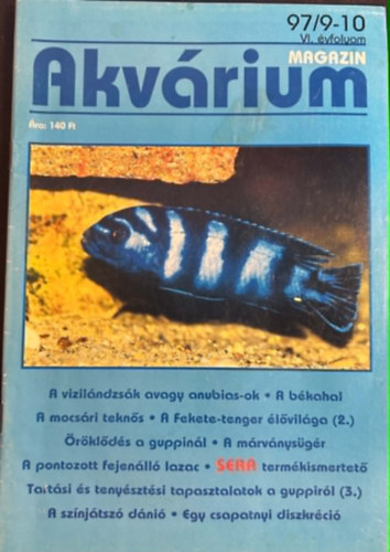 Dezse Tibor (szerk.) - Akvárium magazin '97/9-10.