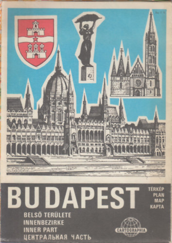 Budapest belső területe térkép