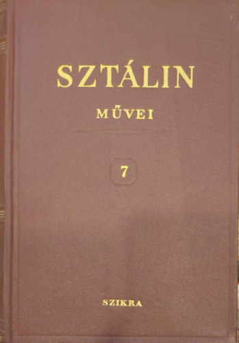 Lenin - Lenin mvei 7. ktet; 1903. szeptember- 1904. december