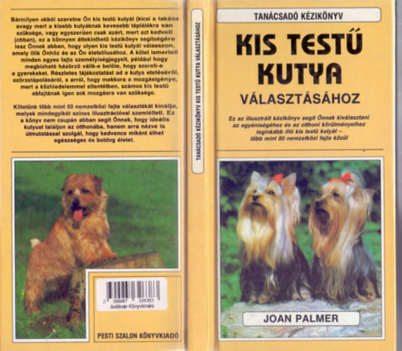 Joan Palmer - Tancsad kziknyv kis test kutya vlasztshoz (Tbb mint 80 nemzetkzi fajta)