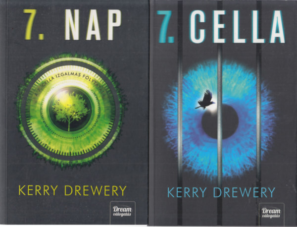 Kerry Drewery - 2 db Kerry Drewery regény: 7. nap + 7. cella