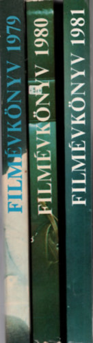 Dr. Papp Sándor - 3 db filmévkönyv :1979 +1980 +1981.