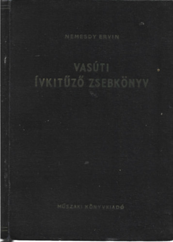 Nemesdy Ervin - Vas�ti �vkit�z� zsebk�nyv
