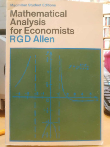 R. G. D. Allen - Mathematical analysis for economists