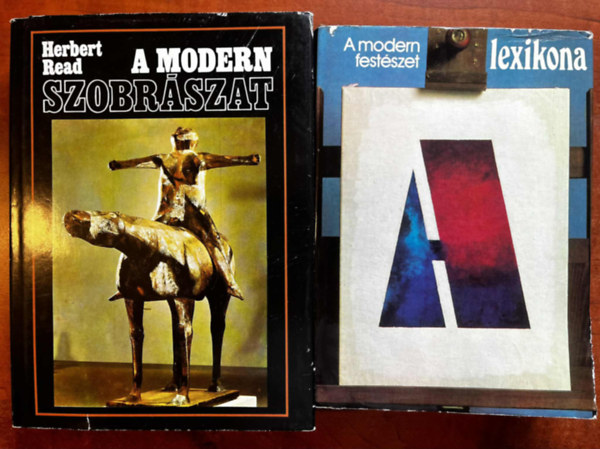 James Herbert - 2 db A modern festszet lexikona + A modern szobrszat
