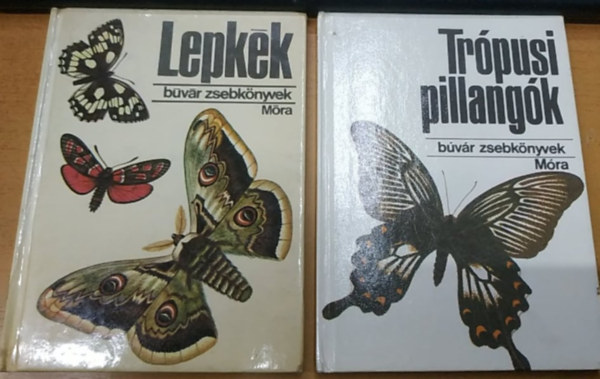 Dr. Kalmr Zoltn, Mszros-Gl - 2 db Bvr zsebknyv: Lepkk + Trpusi pillangk
