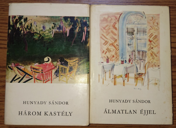 Hunyady Sándor - 2 könyv Hunyady Sándortól: Három kastély, Álmatlan éjjel