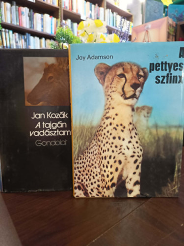 Jan Kozák, Joy Adamson - Vadász könyvcsomag 2 darabos: A tajgán vadásztam, A pettyes szfinx
