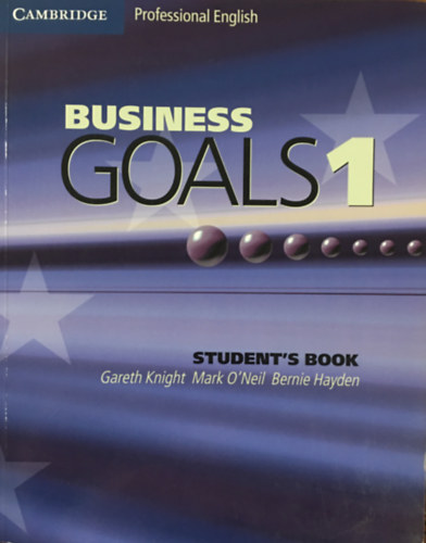 Business Goals - Level 1. - Student's Book