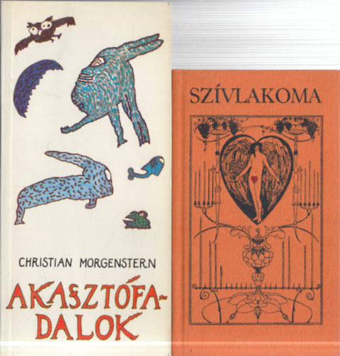 Adamik Lajos (szerk.), Christian Morgenstern - 2 db. groteszk költészet: Szívlakoma + Akasztófadalok
