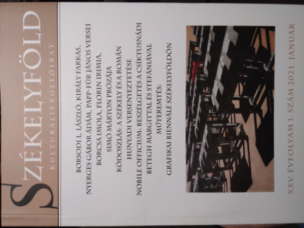 Zsid Ferenc - Szkelyfld - kulturlis folyirat XXV. TELJES vfolyam (janur-december)