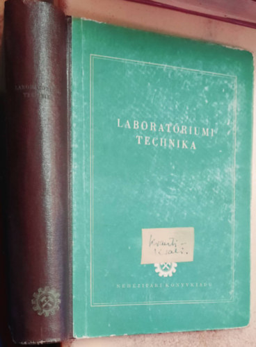 M�zor L�szl� szerkesztette - Laborat�riumi technika (neh�zipar)
