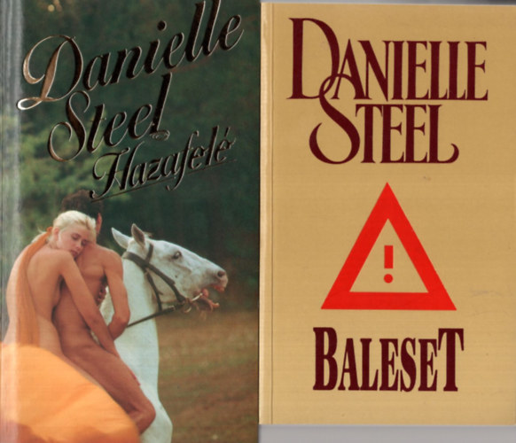 Danielle Steel - 4 db Danielle Steel könyv ( együtt ) 1. Szerelem, 2. Szerelmes nyárutó, 3. Baleset, 4. Hazafelé