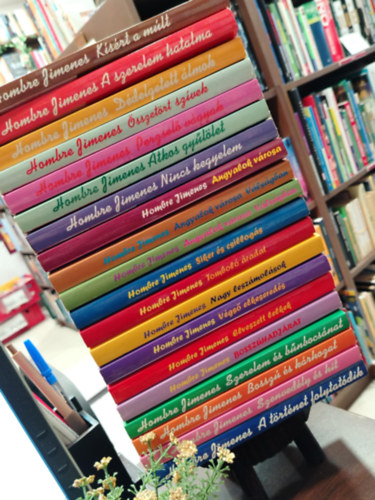 Hombre Jimenes - KNYVMENT AJNLAT 20 DB. Megveszem ezt a nt sorozat. Ksrt a mlt, A szerelem hatalma, Ddelgetett lmok, sszetrt szvek, Perzsel vgyak, tkos gyllet, Nincs kegyelem, Angyalok vrosa, Angyalok vrosa vlsgban, Angyalok