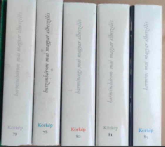 5 db k�rk�p :  1978-1979-1980 -1981 , 1983