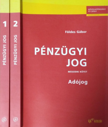 Földes Gábor (szerk.) - Pénzügyi jog I-II.