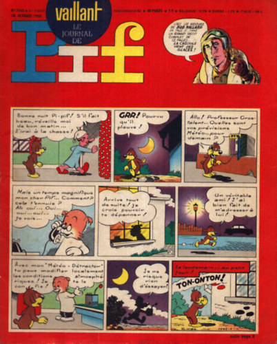 Nincs felt�ntetve - Vaillant le jorunal de Pif - 1965 Septembre 14 (sz�nes k�preg�ny)