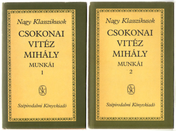 Csokonai Vit�z Mih�ly - Csokonai Vit�z Mih�ly munk�i I-II.