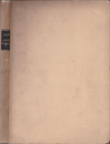 Ady Endre - Az uj Hellász (Számozott, I. kiadás)