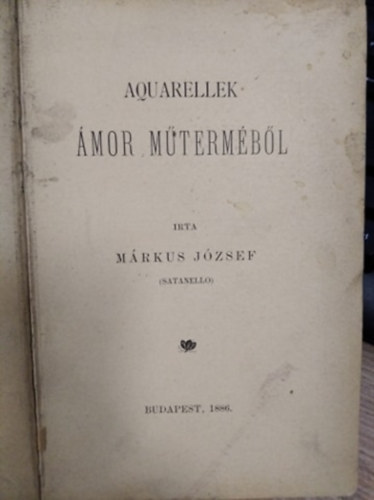 M�rkus J�zsef (Satanello) - Aquarellek �mor m�term�b�l