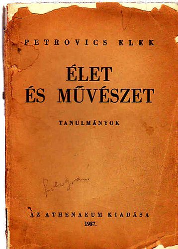 Petrovics Elek - let s mvszet