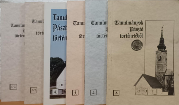 Tanulmányok Pásztó történetéből I-5/2-ig