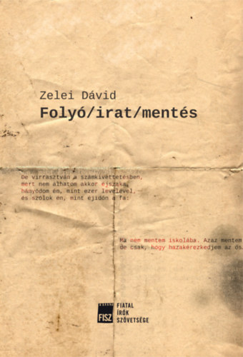 Zelei Dvid - Foly/irat/ments