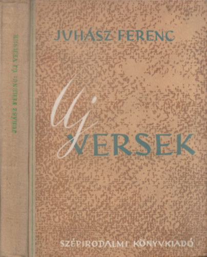 Juh�sz Ferenc - �j versek