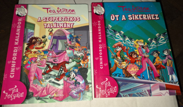 Tea Stilton - A szupertitkos tallmny + t a sikerhez ( 2 darab knyv egytt )